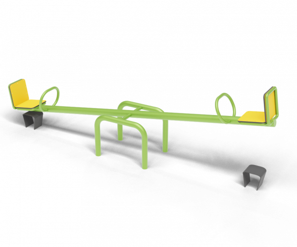 Two-seater balance beam LCh-BL-01